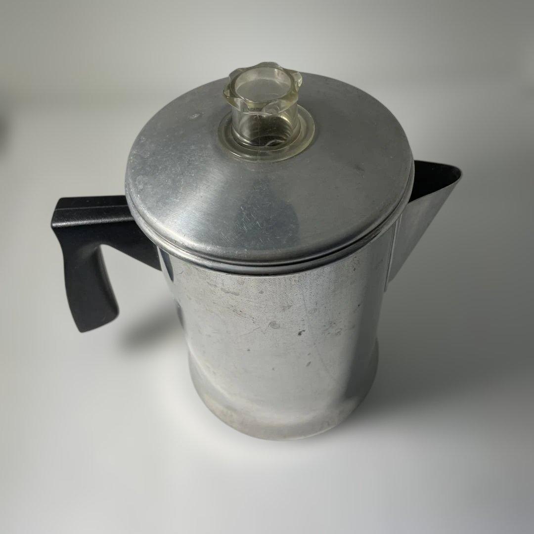 Aluminum Percolator, Silver, MIRRO Brand