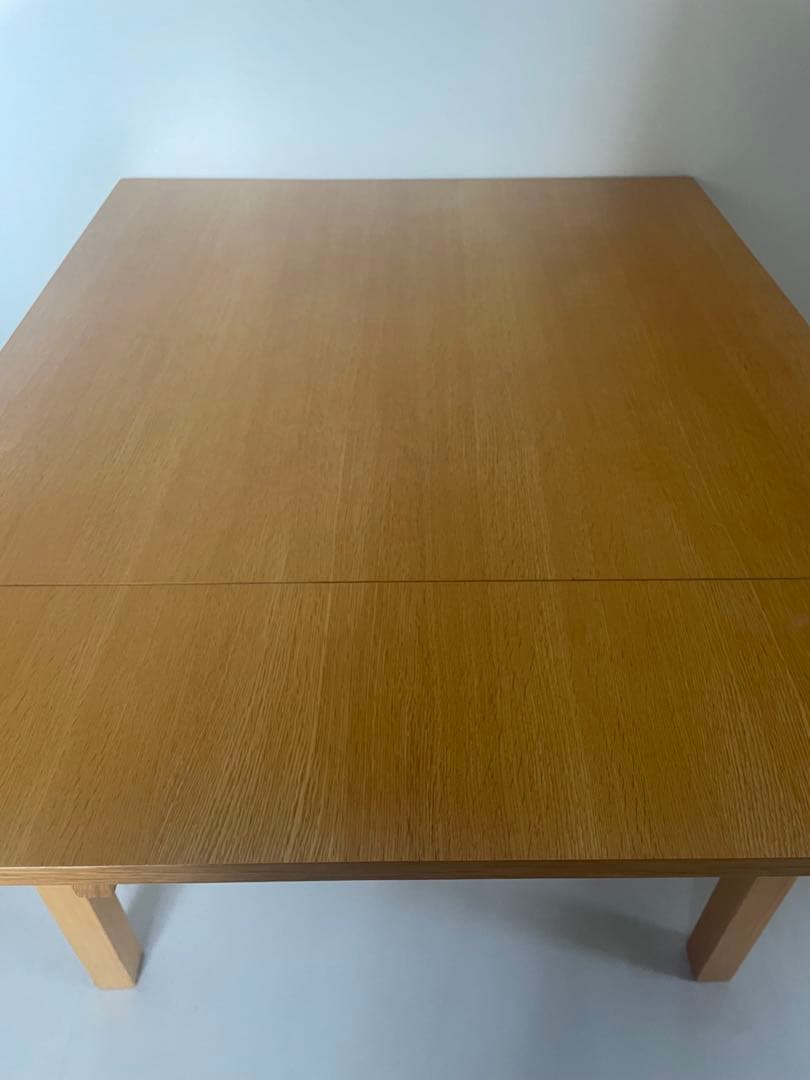 MUJI Wooden Extension Table Oak Extendable Dining Table