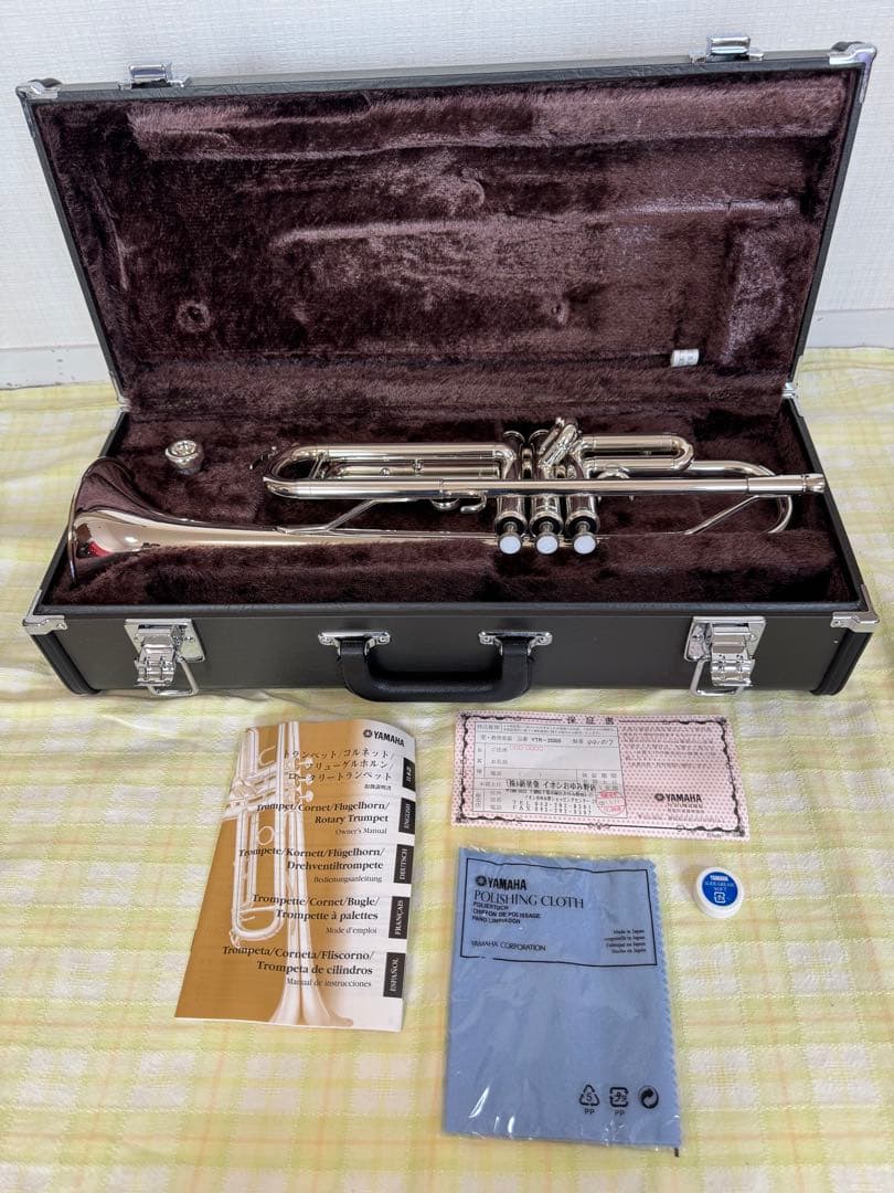 【Excellent Condition, Unused】Yamaha Trumpet YTR-2335 with Case