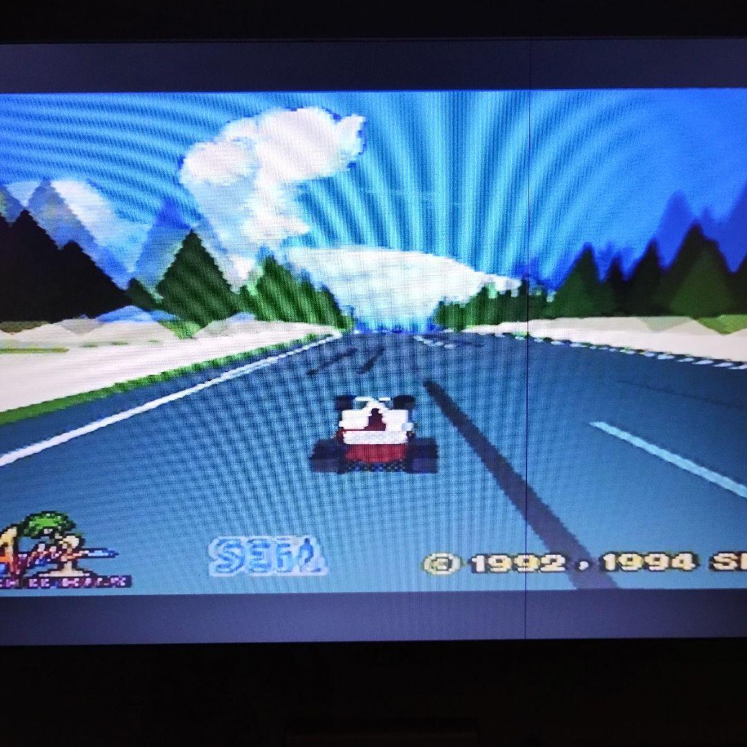 Mega Drive Virtua Racing Software