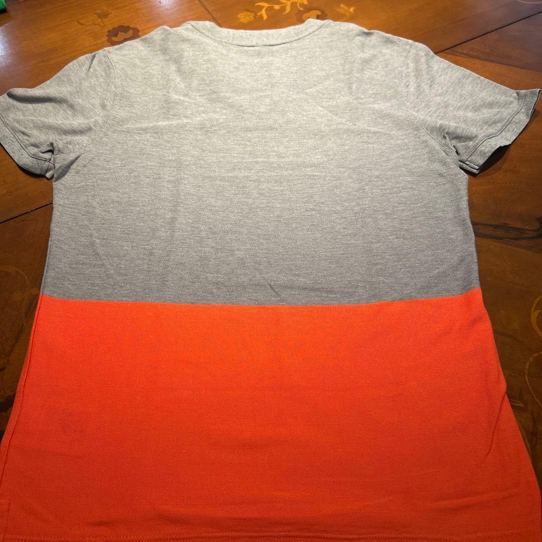 Nike Golf Polo Shirt M Gray/Orange