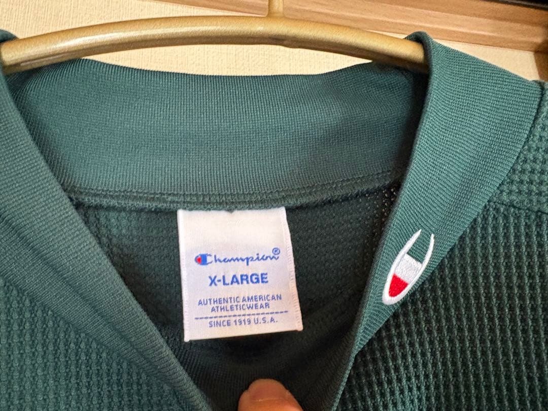Champion Golf Long Sleeve Dark Green XL Like New No Tags