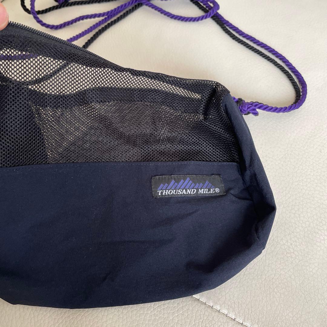 THOUSAND MILE Mesh Sacoche Shoulder Bag