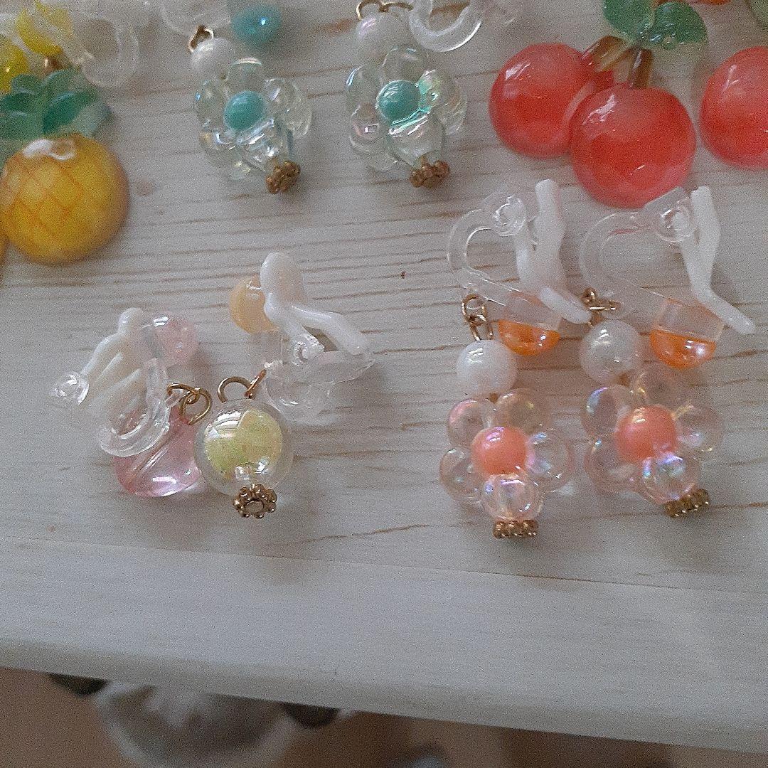 Fruit Motif Earring Set