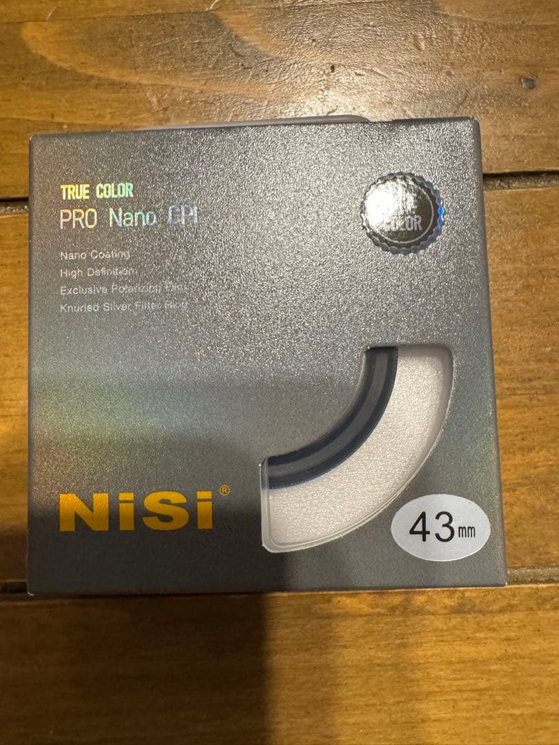 Price Drop! NiSi PRO Nano CPL Filter 43mm