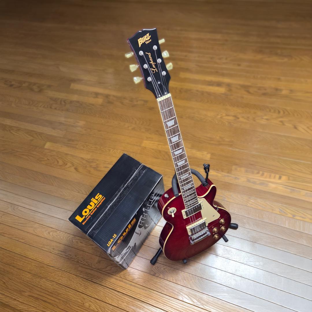 BLITZ Louis LGA-15 Amplifier Electric Guitar Set