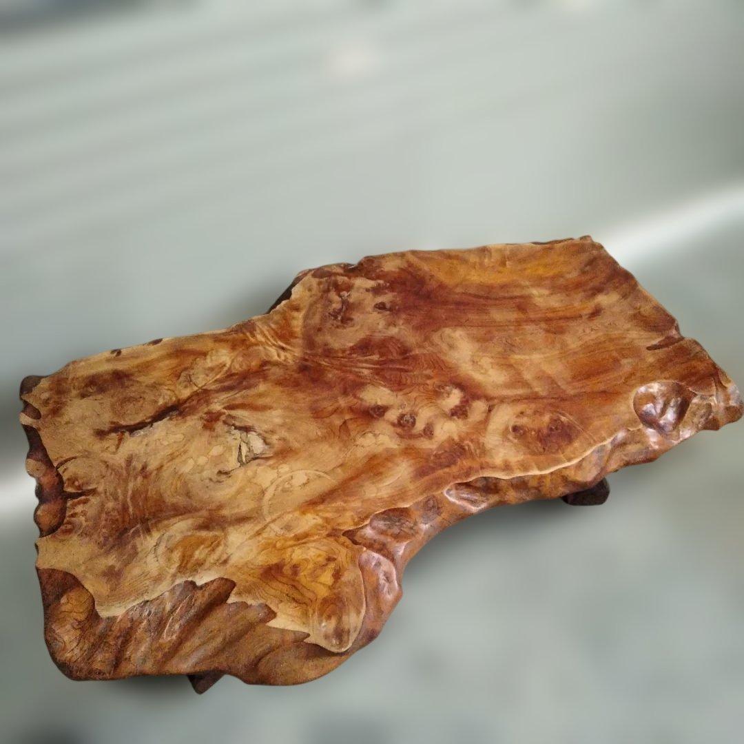 1-24 Thickness 5cm Low Table Single Board Natural Wood