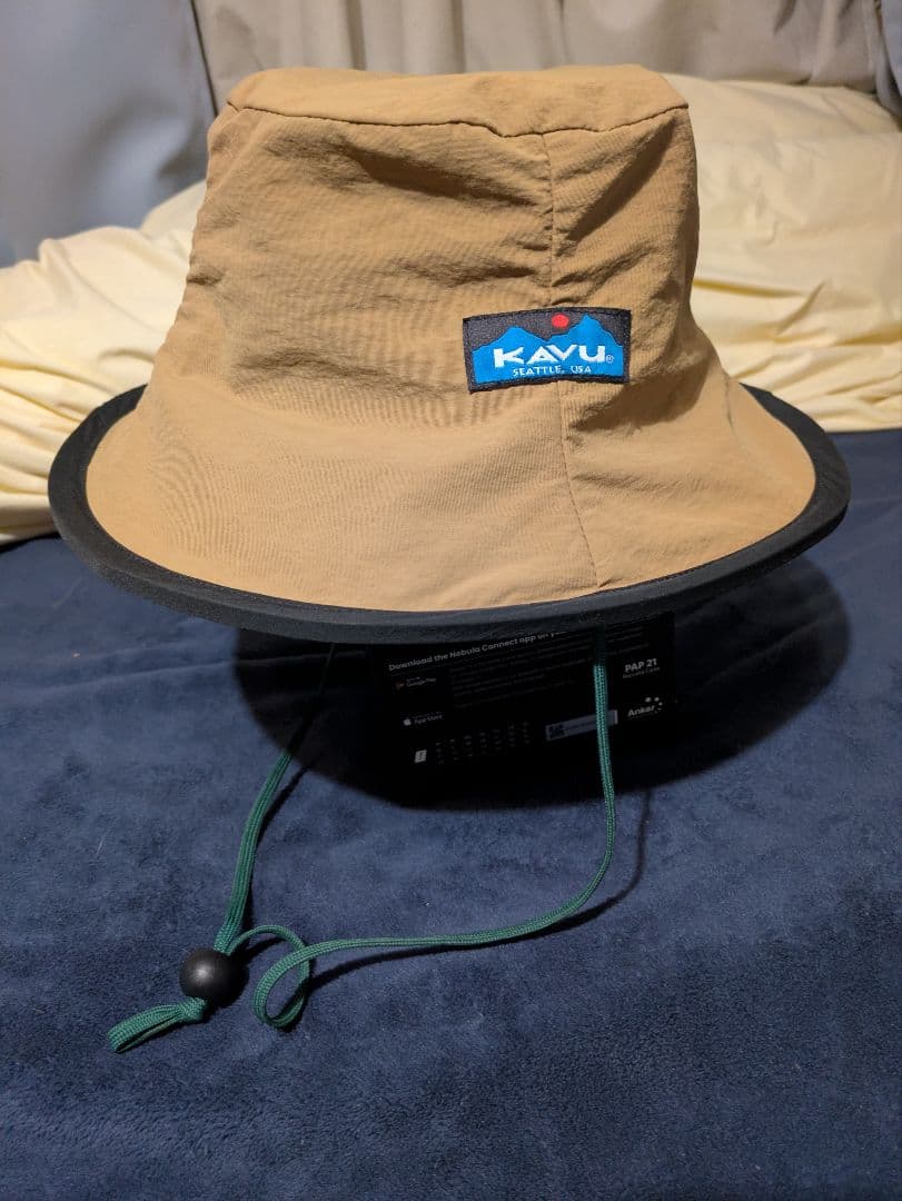 KAVU Made in USA Hat Fisherman's Chillba Hat Waterproof + UV Cut