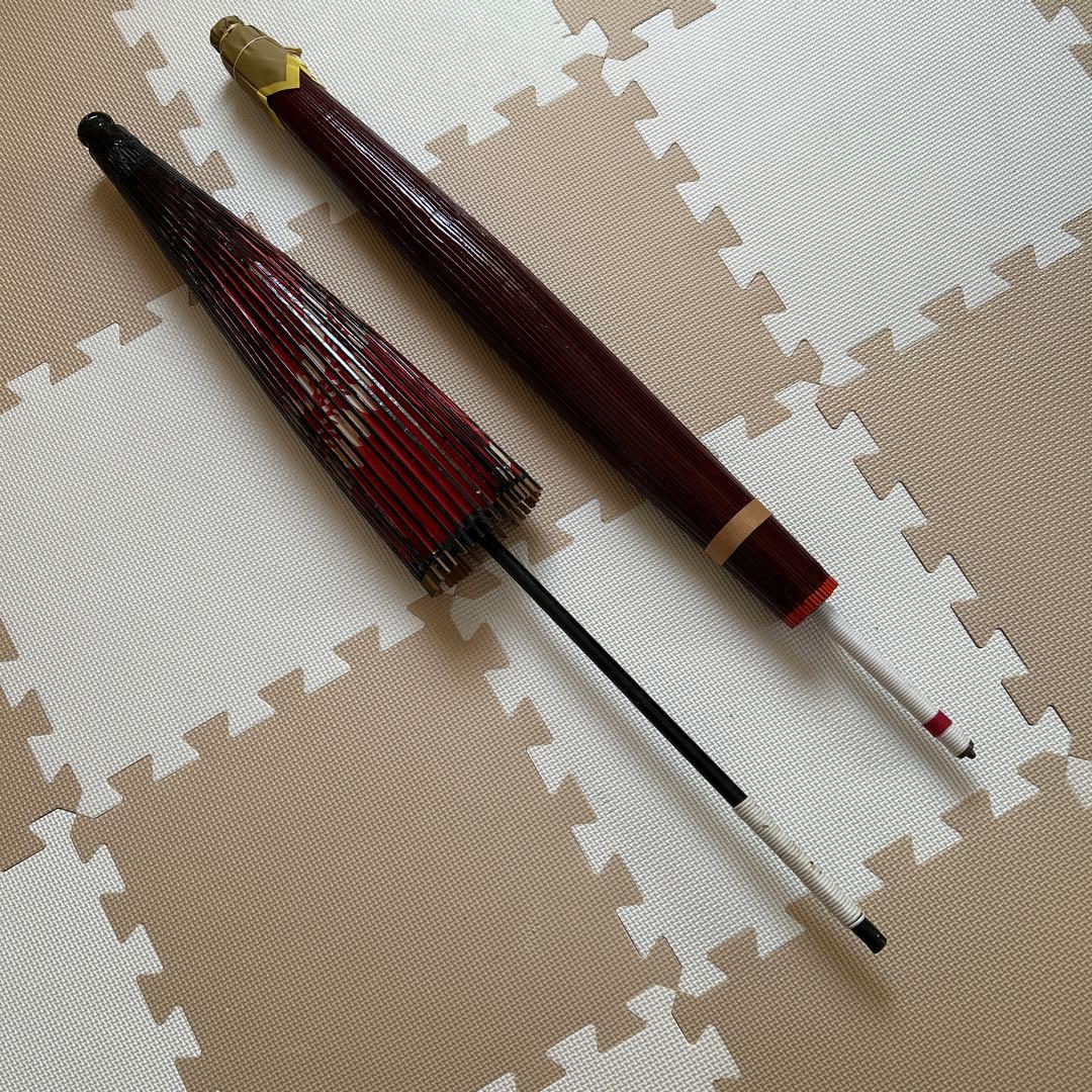 Showa Retro Japanese Umbrella Set of 2