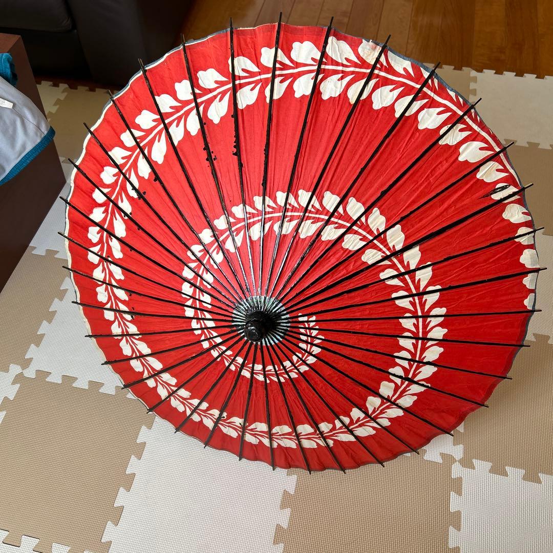 Showa Retro Japanese Umbrella Set of 2