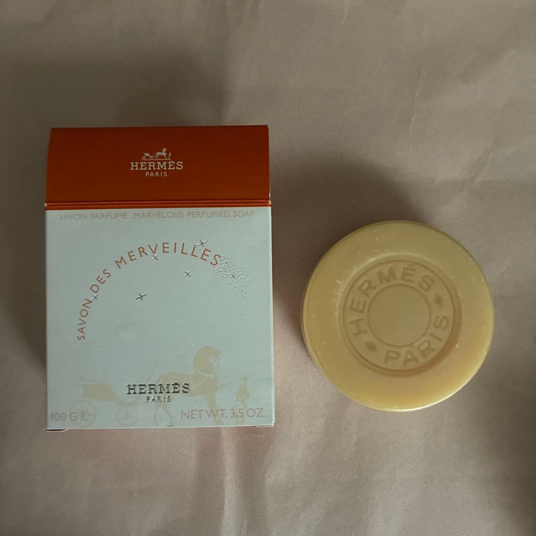 【New, Unused】Hermès Savon de Merveilles Soap 100g with Box
