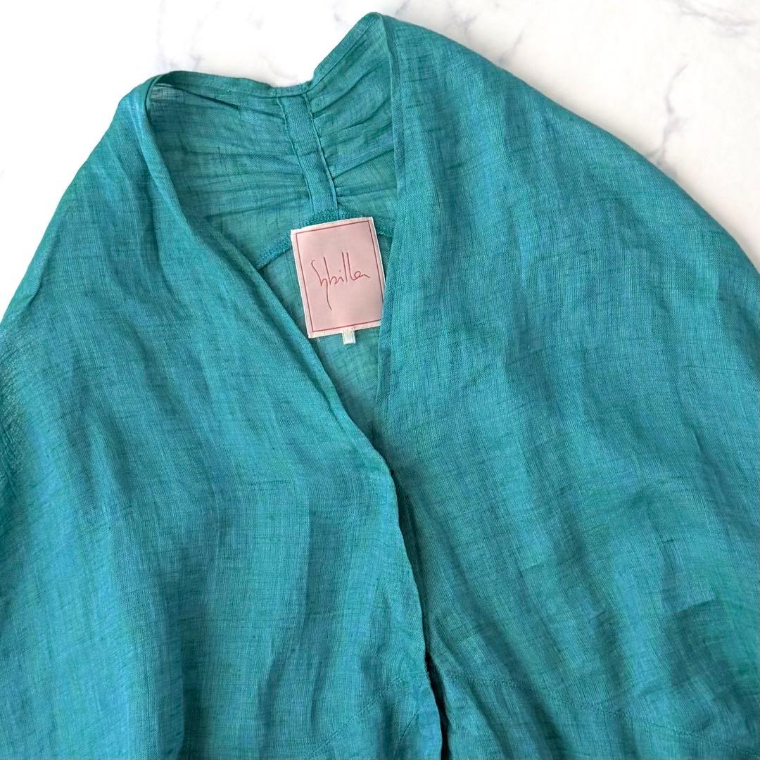 sybilla<br>linen cardigan