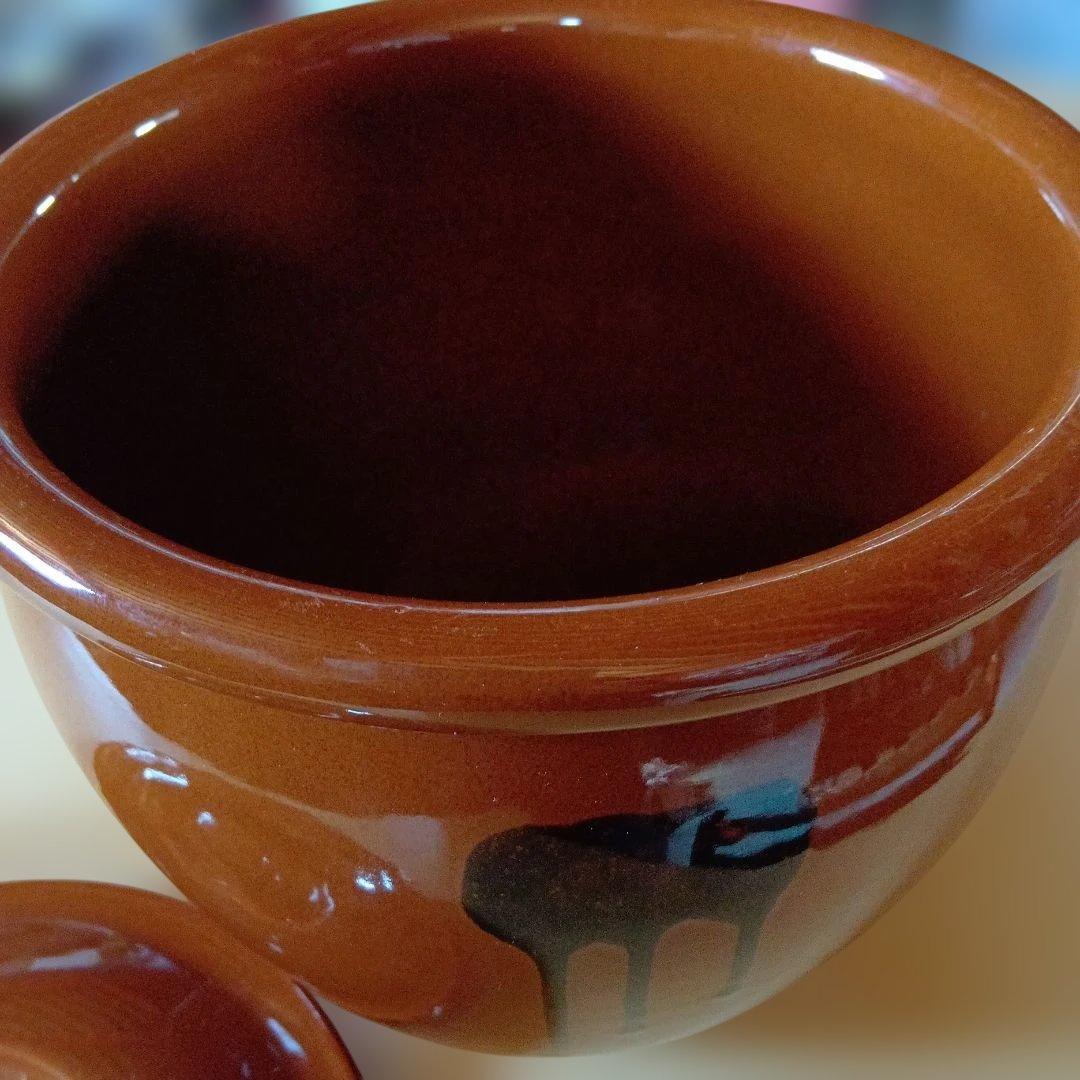 Lidded Pickling Container, Ceramic, ②