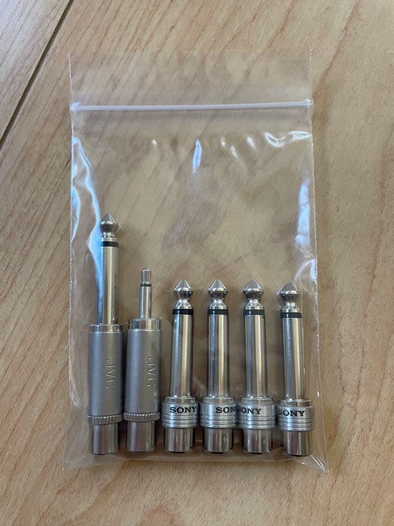 SONY 4 pcs, JVC 2 pcs, Connector, Conversion Pin Plug