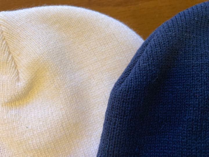3-Color Knit Cap and Wristband Set
