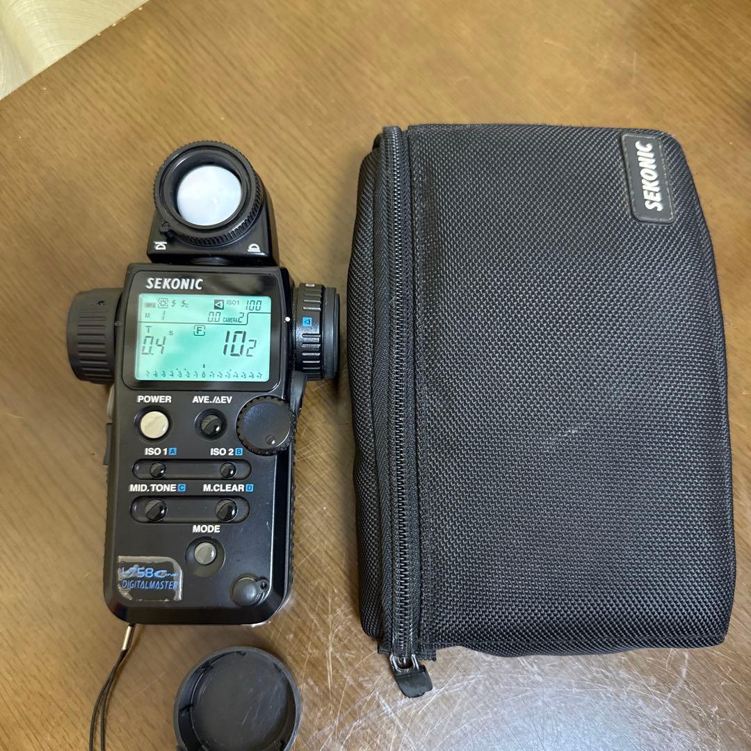 SEKONIC L-758CINE with case