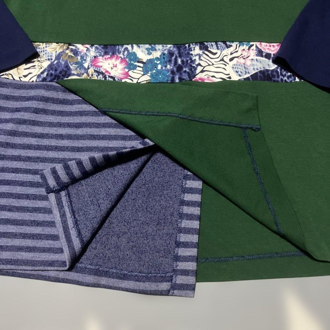Naigai Im Patchwork Design Long Sleeve Tunic PRIMA KASIH