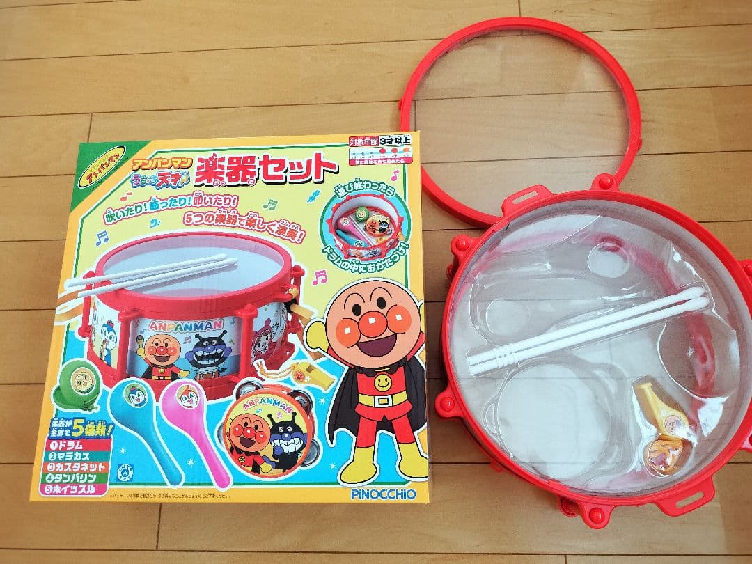 【Excellent Condition】Anpanman Toys - Set for 1-2 Year Olds