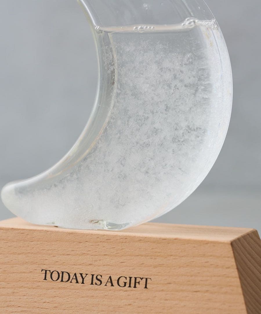 STORM GLASS Moon BIRTHDAY BAR