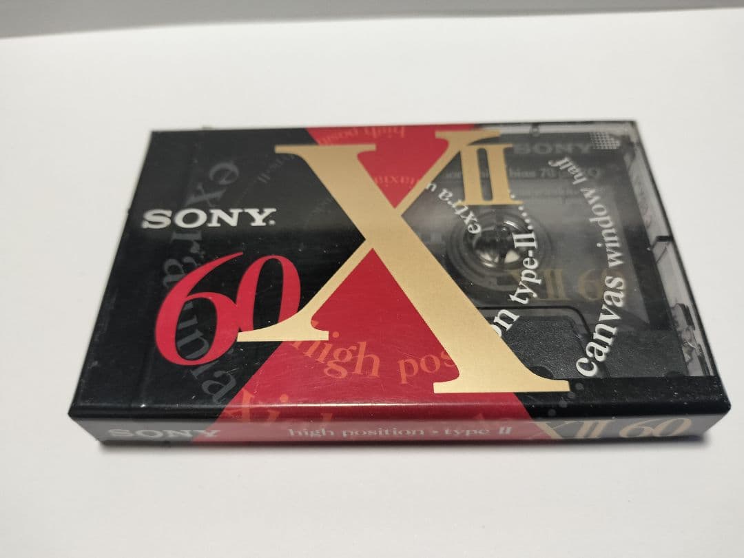 ☆Weekend Special Price SONY X II Type II Cassette Tape 60 Minutes