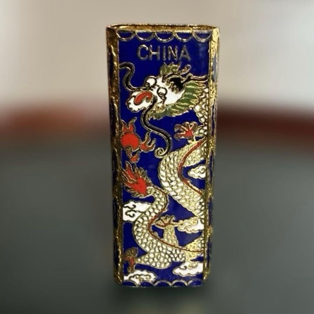 Lighter case with traditional Chinese decoration, small case, interior decor