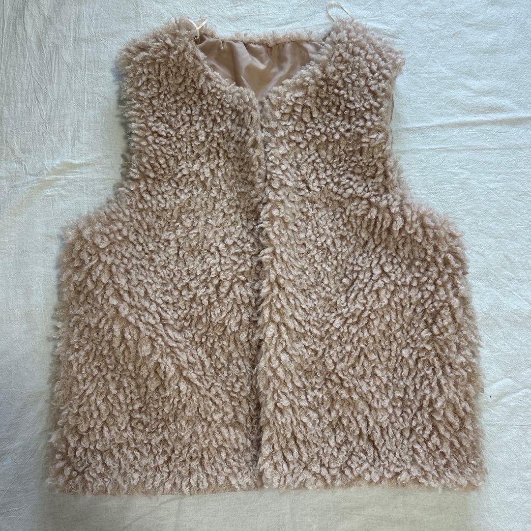 【Brand New】Down Vest Vest Jacket Outerwear Pink Adult Outerwear