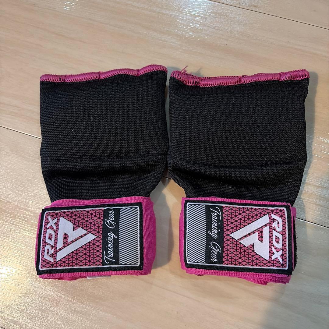 RDX Training Wraps Black/Pink