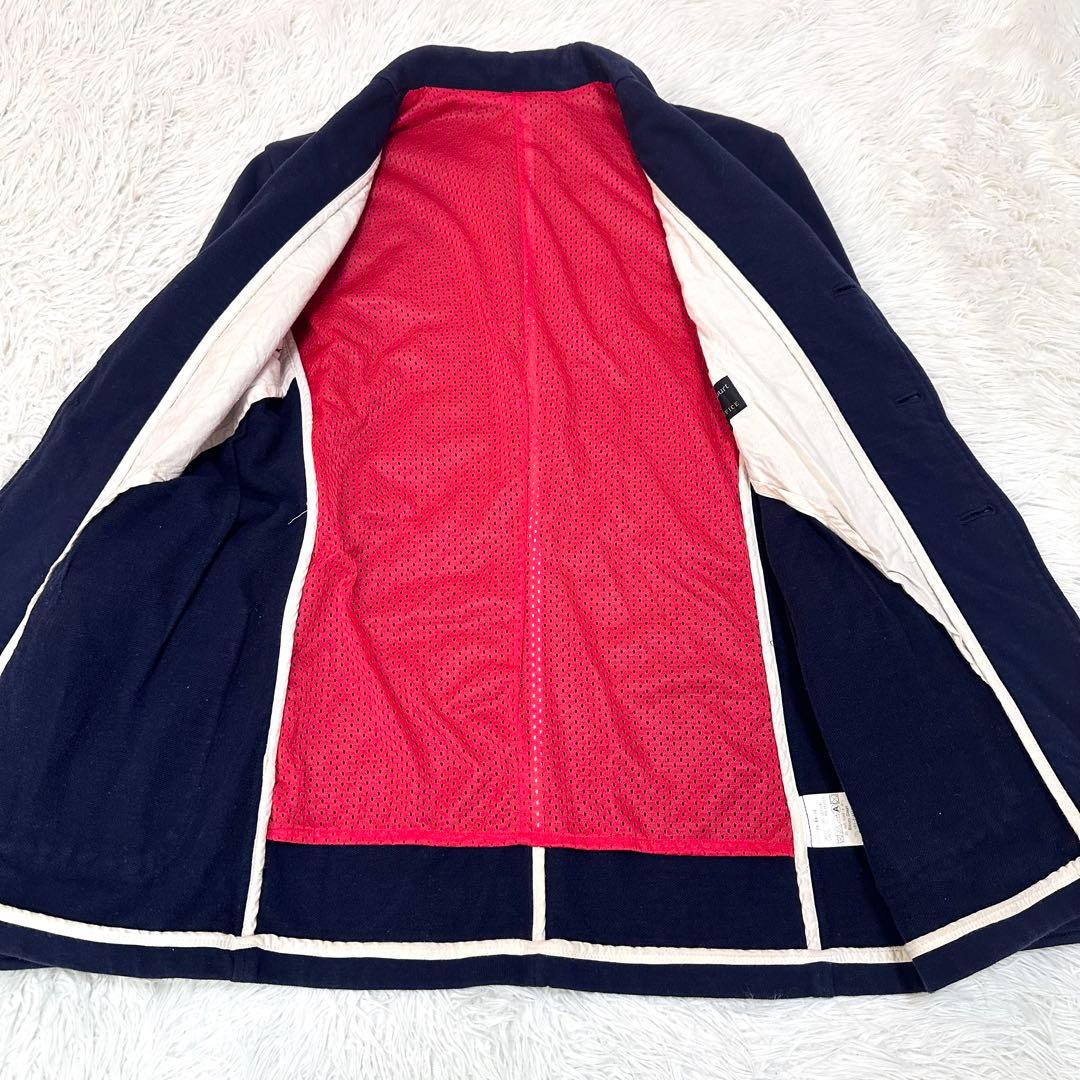 【Silver Buttons x Mesh Lining】EDIFICE Navy Blazer 38 Navy