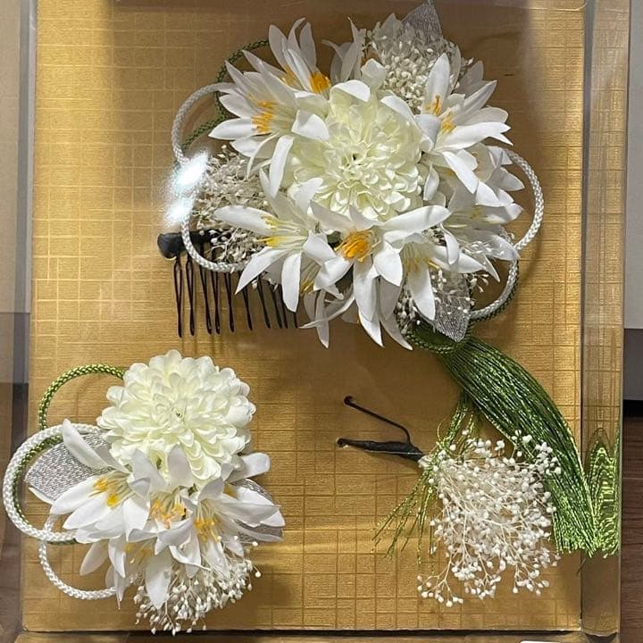 3-piece Coming-of-Age Ceremony Hair Accessory Set