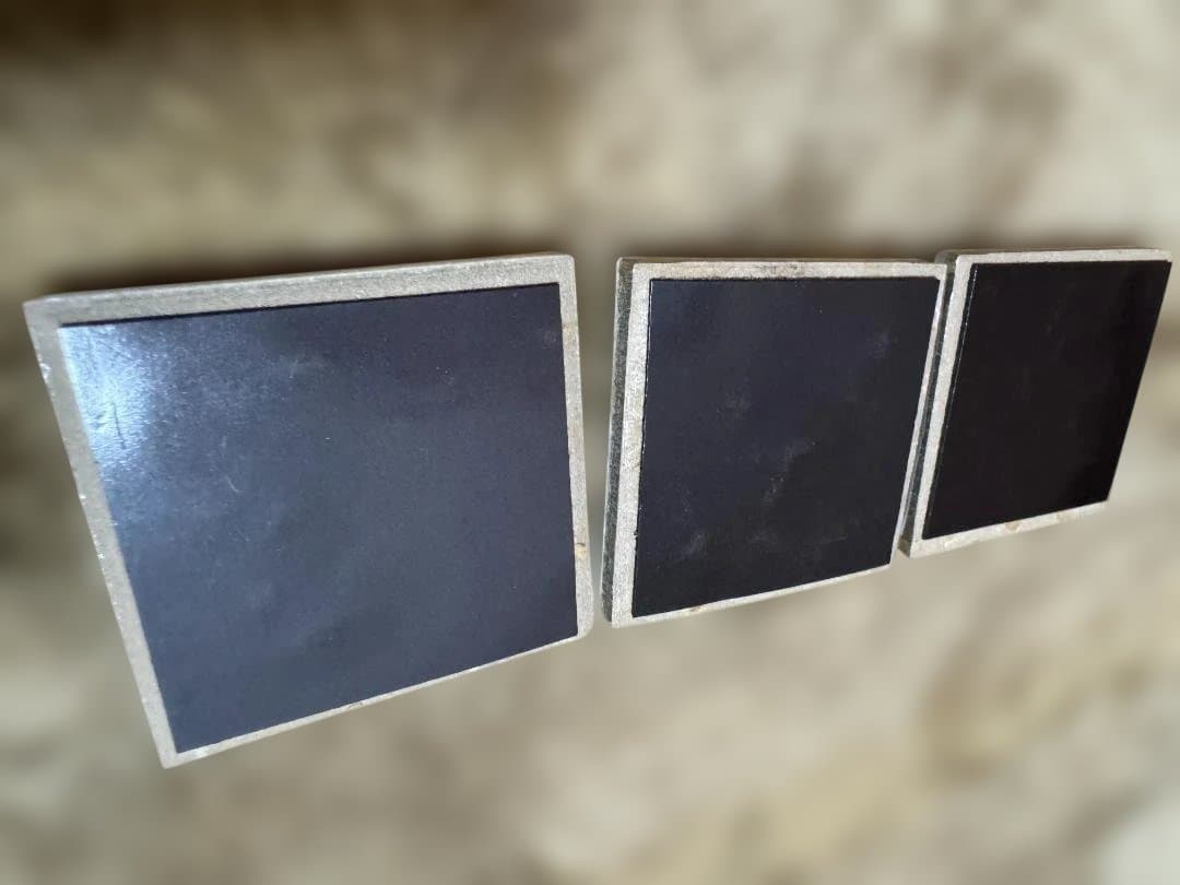 Set of 3 Magnets with Turkish Tile Designs (Purchased Locally in Turkey)