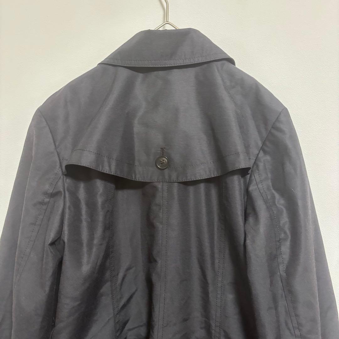 AZEY-LE-RIDEAU Stand Collar Coat Black M Commute Business Work