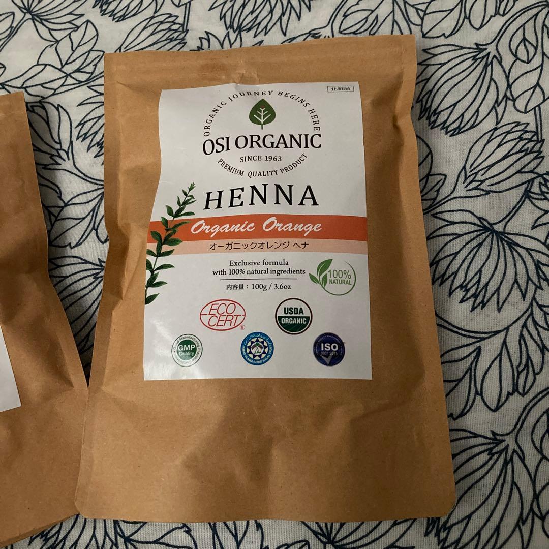 OSI ORGANIC Henna Organic Orange