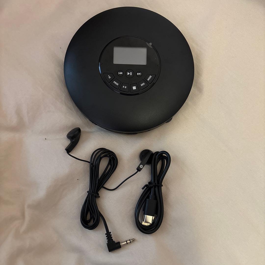 Portable CD Player Black
