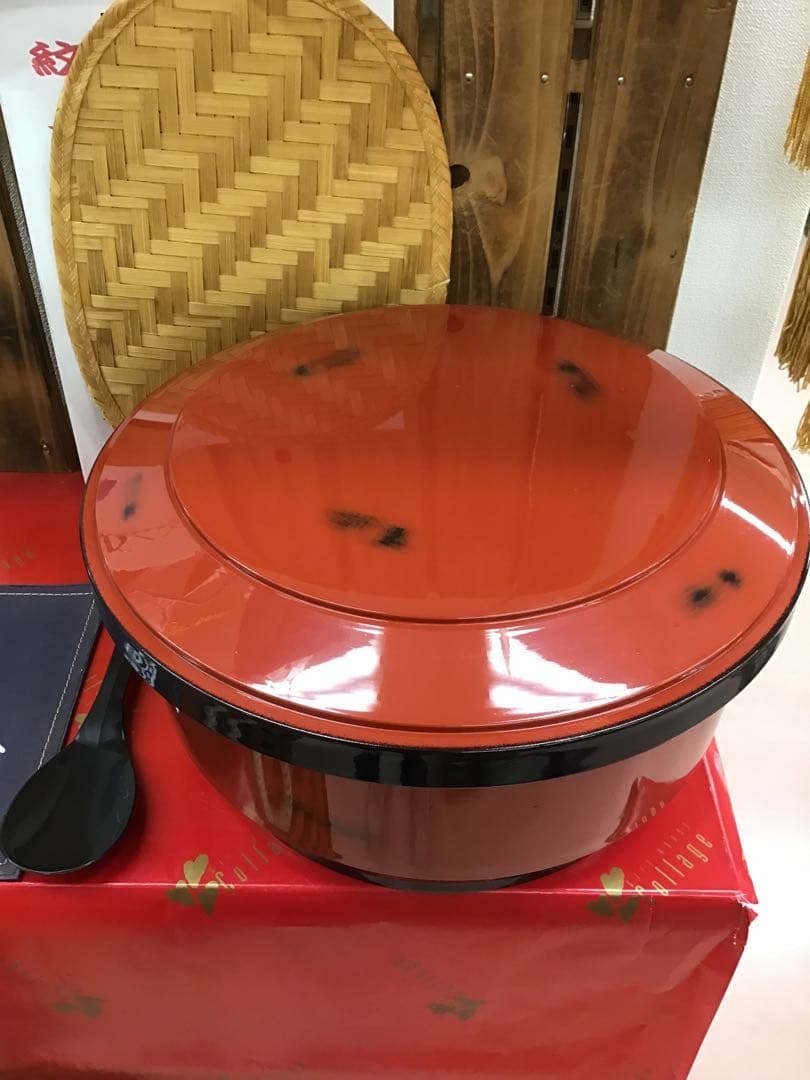 Rice Cooker, Rice Box, Resin, Inn, Banquet, Guesthouse, with Rice Paddle, 1025