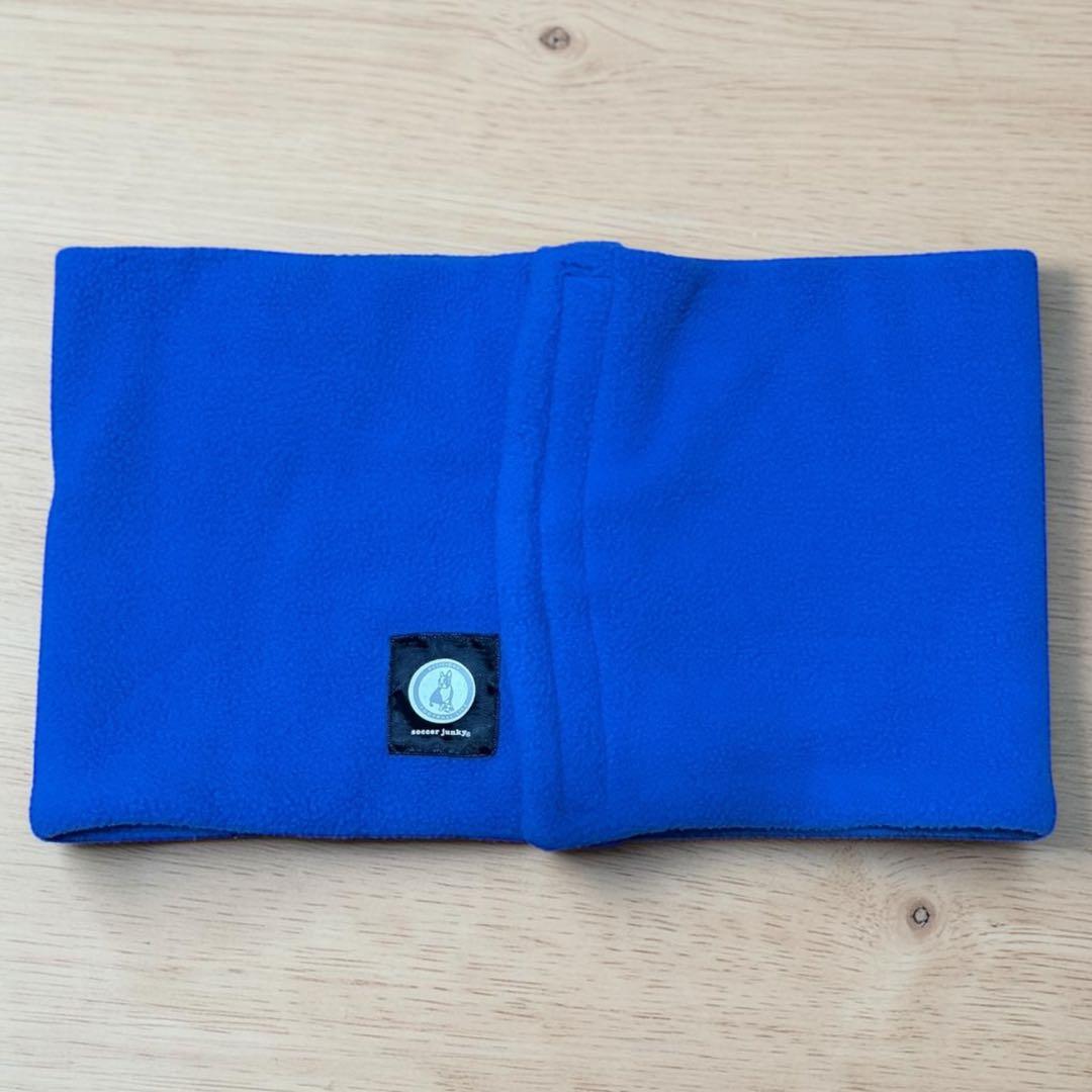 Soccer Junky Neck Warmer - Blue