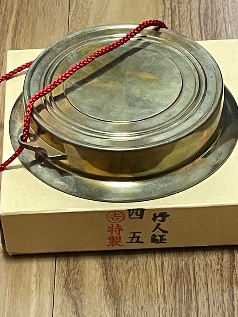 Gyojin-gane 4.5 inch Japanese percussion instrument