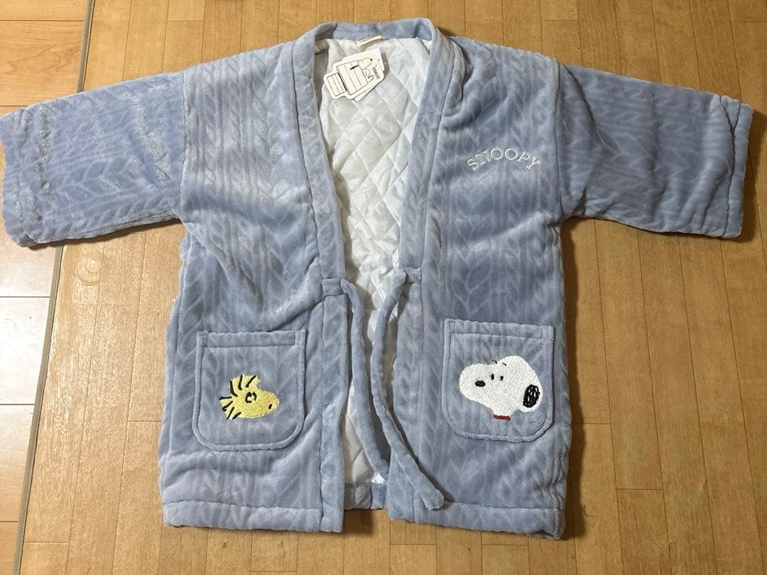 Snoopy Light Blue Hanten (Japanese Half Coat) / Chanchanko (Vest)