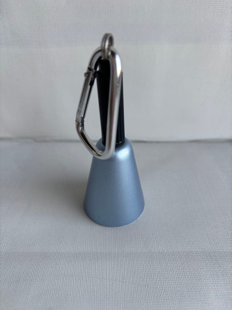 Bear Bell with Carabiner, Blue