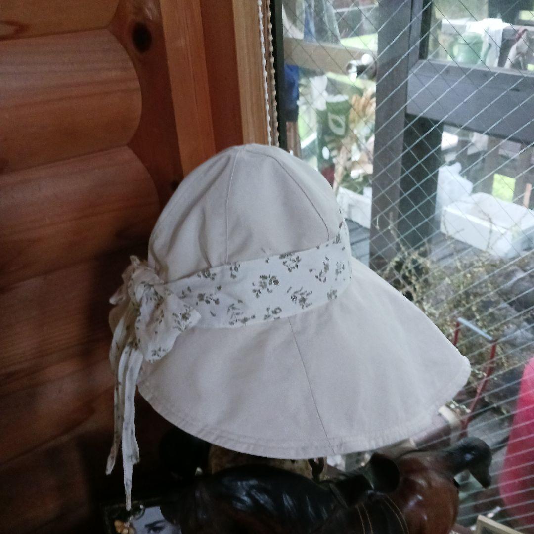 Gardening Hat with Floral Ribbon