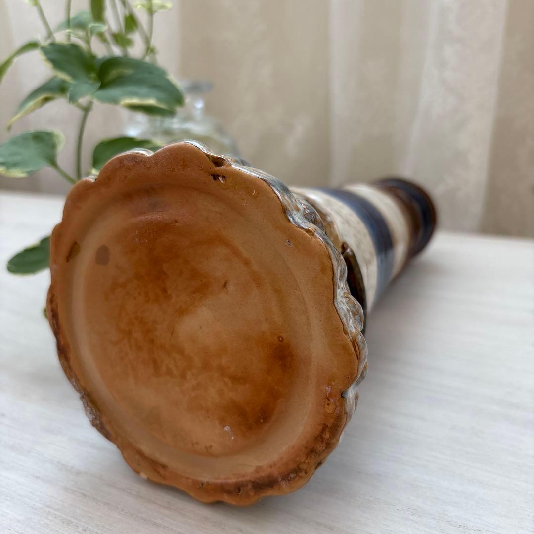 Ceramic lighthouse-shaped incense holder or lantern for candle sachets, Portugal
