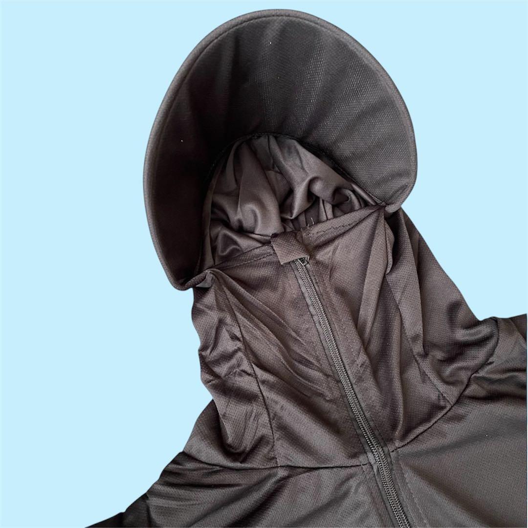 UV Protection Hoodie with Visor - Rash Guard for Women & Men - Long Sleeve with Thumb Holes