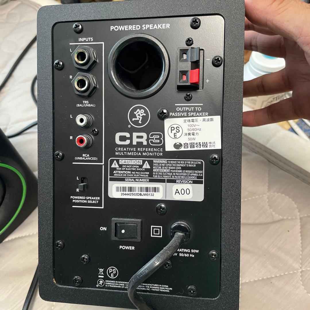 MACKIE CR3 Monitor Speakers and DUO-CAPTURE EX