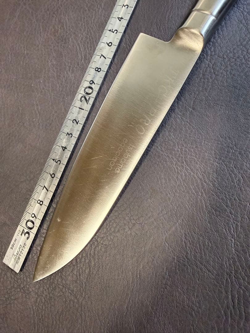 TKG-PRO Tsubame Gyuto Knife, Molybdenum-Vanadium Steel, 158g