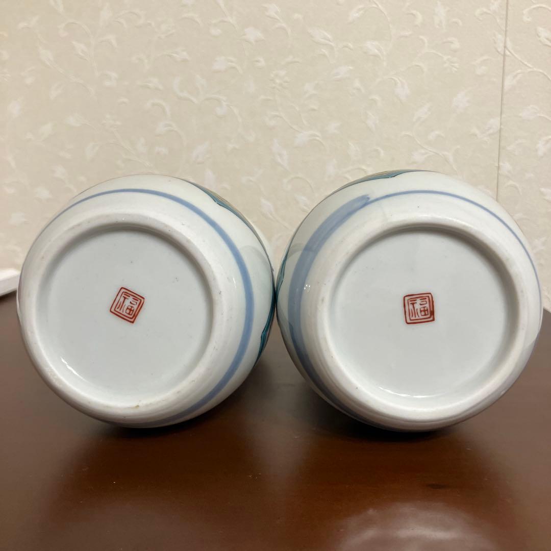 Kutani Ware, Ko-Kutani Style, Soba Noodle Dipping Sauce Container, Maruyama Made, Kakufuku, Seigaiha Wave, Soba Utensil Set, Traditional Craft