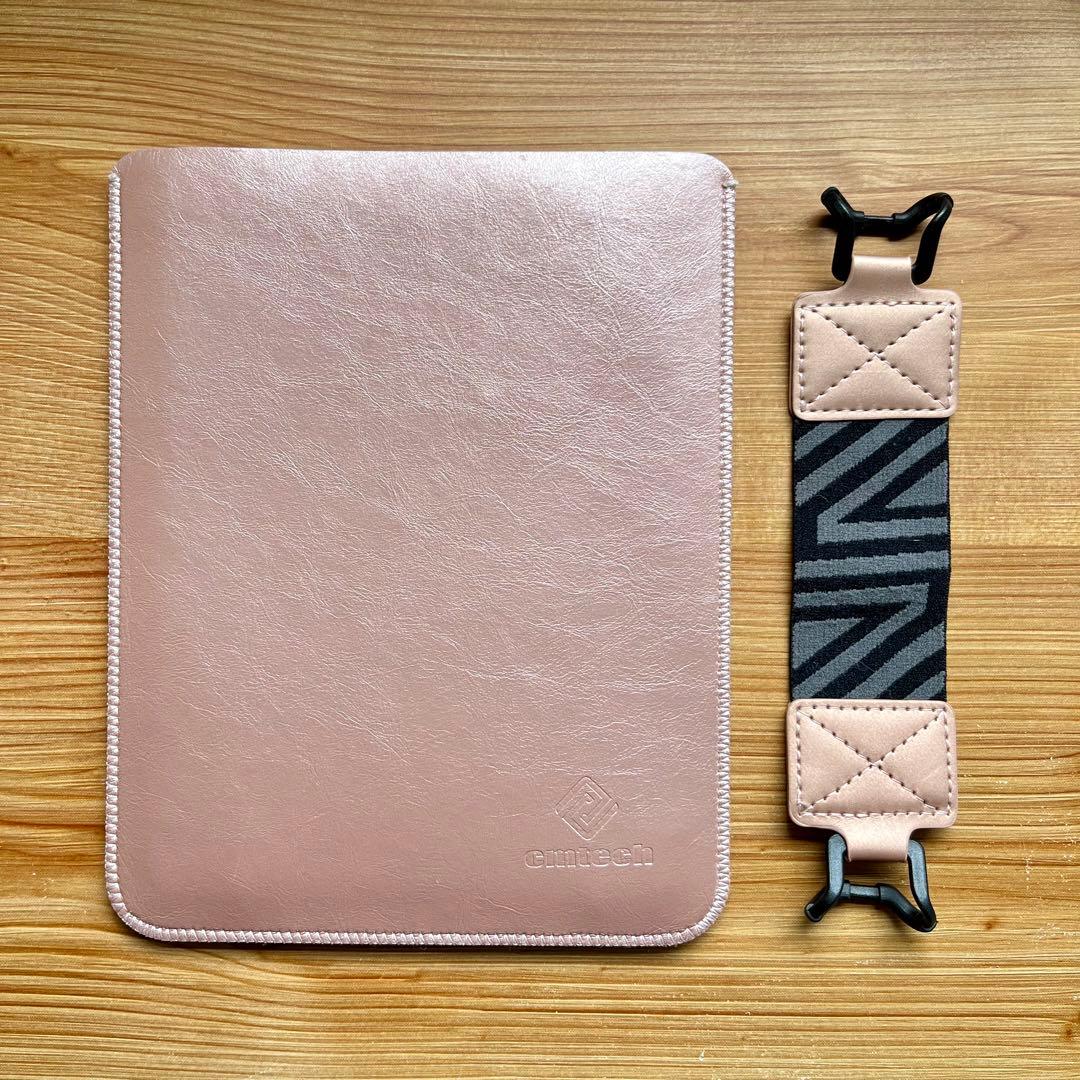 Leather Case with Hand Strap Set