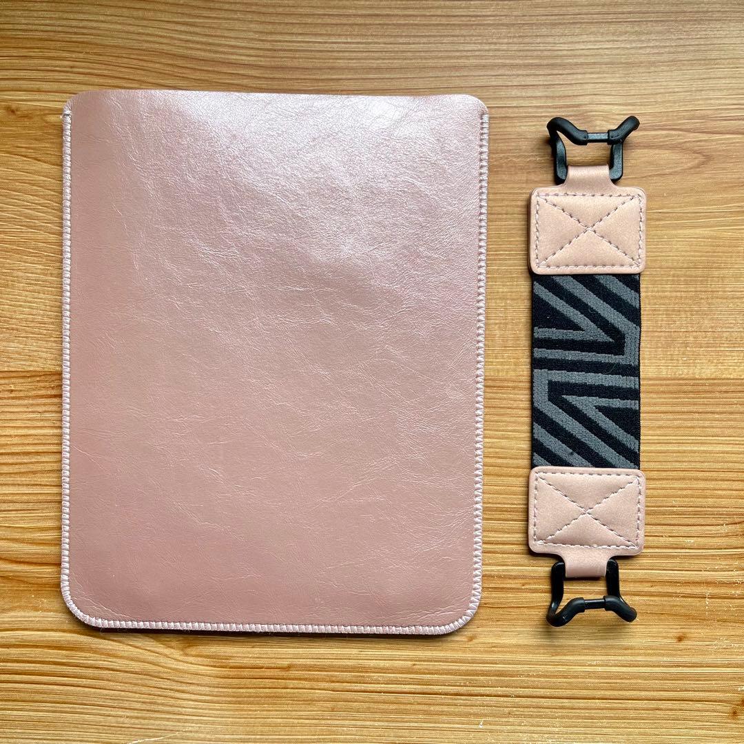 Leather Case with Hand Strap Set