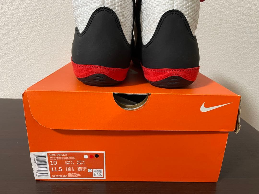 Nike Inflict White/Black/Red