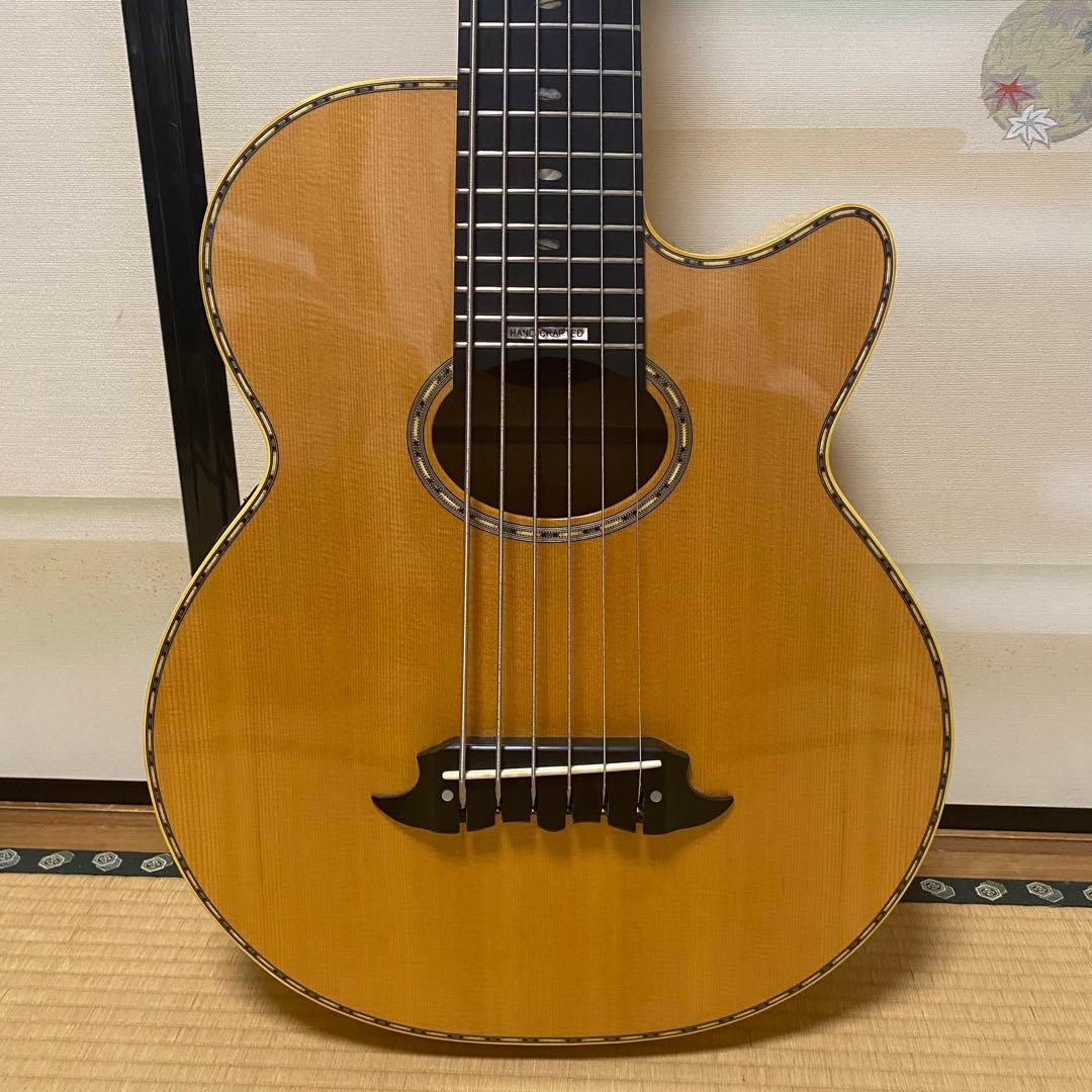【Rare】Athlete 6-String Acoustic Bass AX-6 with Gig Bag