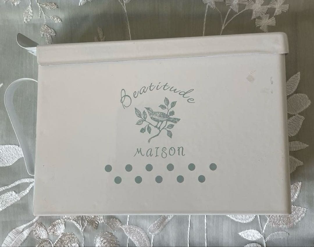 Enamel Bread Box