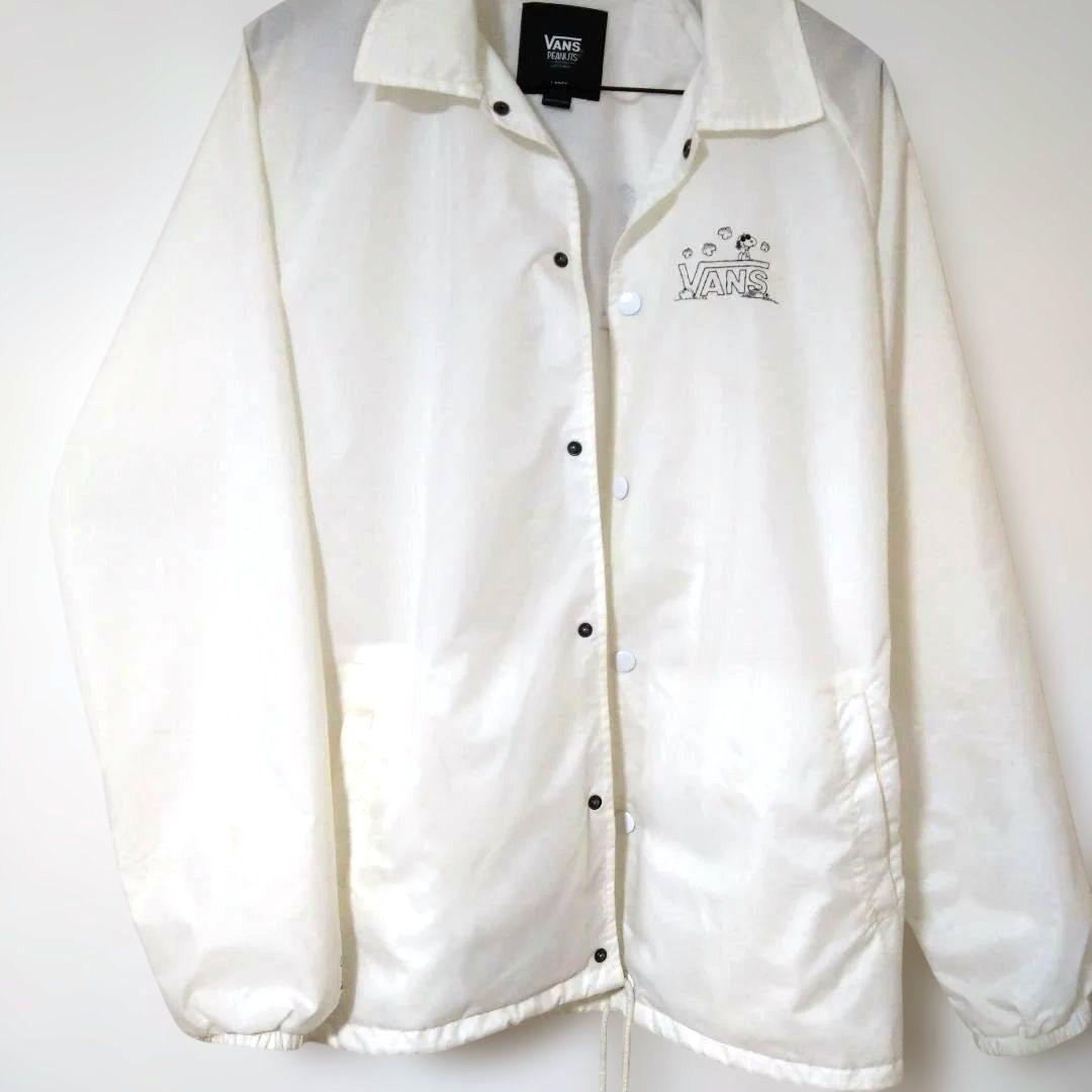 ★5% OFF★ VANS Snoopy Collaboration Nylon Jacket, Size L